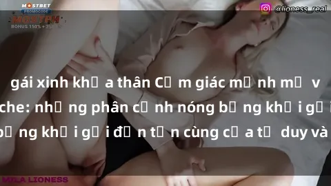 gái xinh khỏa thân Cảm giác mạnh mẽ với sex BDSM không che: những phân cảnh nóng bỏng khơi gợi đến tận cùng của tư duy và cơ thể.